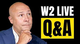 Tax Hacks For W-2 Earners (Live Q&A)