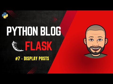 Python Flask Blog Lite #7 – Displaying Posts on the Homepage
