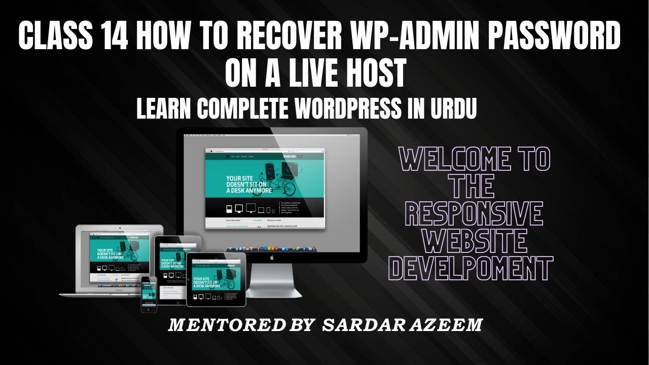 How To Reset Wp Admin Password On A Live Host - YouTube