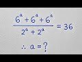 A Nice Exponent Math Simplification Japanese Math Olympiad Question | A Nice Algebra Problem |