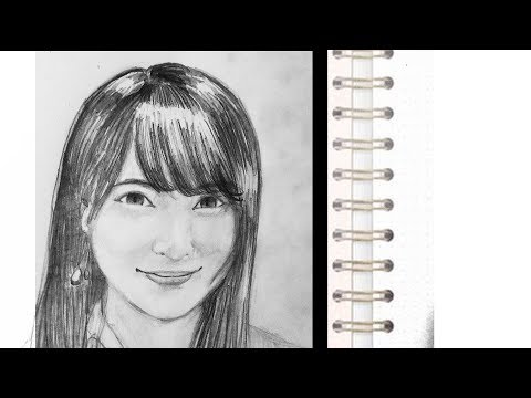 ♡ ω ♡ HOW TO DRAW A CUTE JAPANESE GIRL (入山 杏奈 Iriyama Anna)