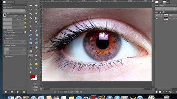 Gimp Tutorial: Change eye colour