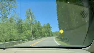 2024 Scenic Summer Drive through West Virginia (No Sound)