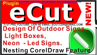 eCut V7.4 Installation for CorelDRAW 2026 | Unlimited Working | Advertising, LED, CAD, Laser, CNC