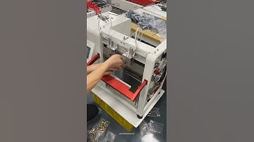 Semi automatic jewelry parts premade auto bag sealing machine testing video
