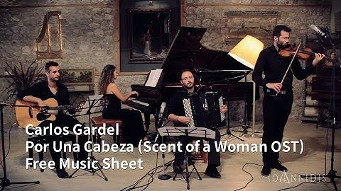 Gardel - Por Una Cabeza (Movie "Scent of a Woman" Soundtrack), Tango | Free Music Sheet