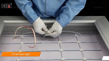 Install video snap fabric light box