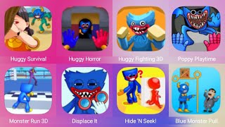 Huggy Survival, Huggy Horror Survival, Huggy Fighting 3D, Poppy Playtime, Monster Run 3D