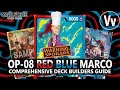 One piece tcg comprehensive deck builders guide for op08 redblue marco bring your chef hat