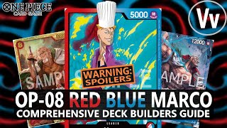 One Piece TCG: Comprehensive Deck Builders Guide for OP-08 Red/Blue Marco (Bring your Chef Hat)