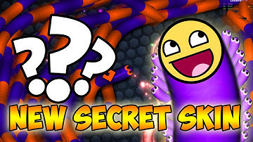 Slither.io | SECRET NEW SKIN GAMEPLAY