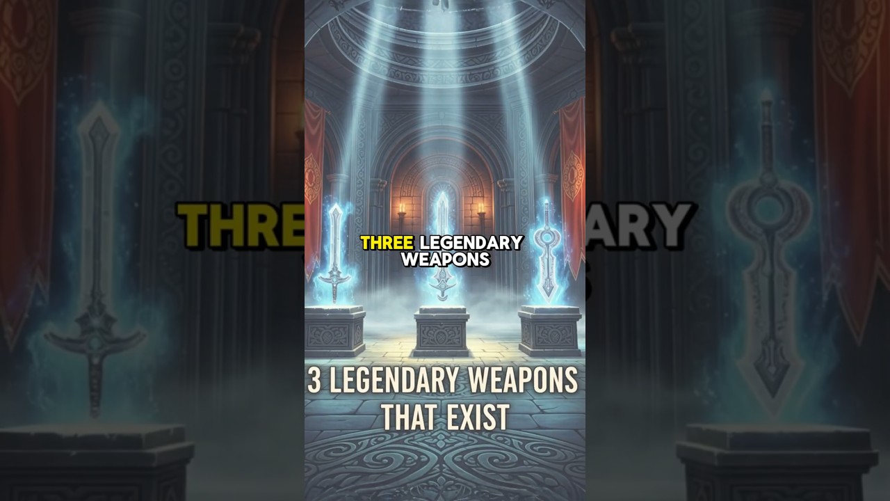 3 Legendary Weapons That Actually Exist
