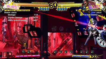 Shadow Labrys: Command Grab Combos (corner)