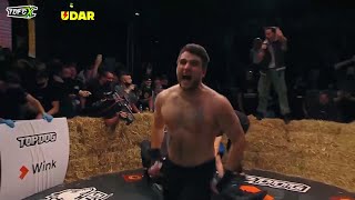 UFC TOPDOG, Ужаный бой. IZ vs KHANOV хароший накаут.