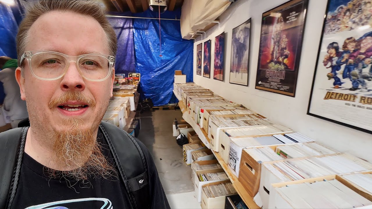 Hunting for COMIC BOOKS at a Dollar Bin Garage Sale