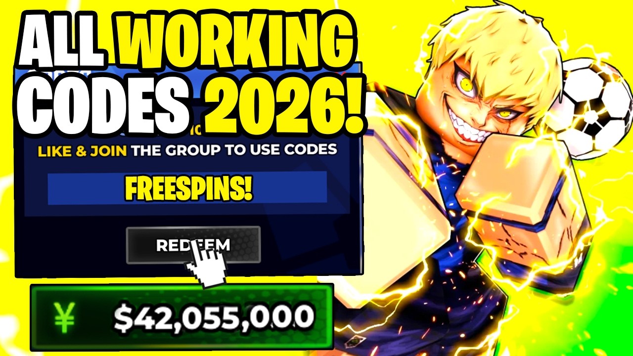 *NEW* ALL WORKING CODES FOR BLUE LOCK RIVALS IN 2026! ROBLOX BLUE LOCK ...