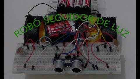 Arduino Robô Seguidor de Luz