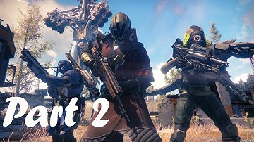 Destiny Beta Gameplay Walkthrough Part 2 - Story Mission 2 (PS4/XB1/PS3/X360 1080p HD)
