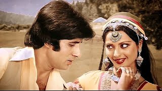 Pardesiya Yeh Sach Hai Piya (( 4K Video )) | Natwarlal | Amitabh B, Rekha | Lata M, Kishore Kumar