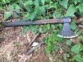 Forging a Norse style tomahawk
