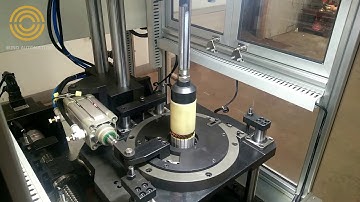 Hybrid car motor starter armature lead wire twisting machine