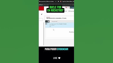 Tareas repetitivas con el bucle FOR en Rocketbot. #parati #tips #rpa #robotica #rocketbot