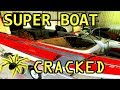 Spider Cracks All Over My Super Boat! Wrecked and Flooded Copart Rebuild Part 4