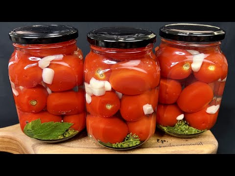 Медовые ПОМИДОРЫ на Зиму! БЕЗ Стерилизации и Стоят в КВАРТИРЕ!