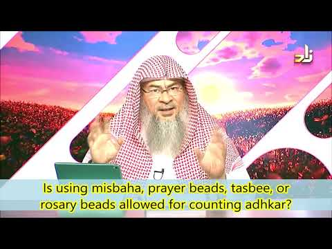 Is using tasbih prayer beads rosary beads allowed for counting dhikr   A...
