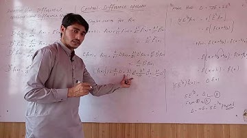 Forward, Backward, Central & Shift Difference Operator |Numerical Analysis| Lecturer Raja Akbar
