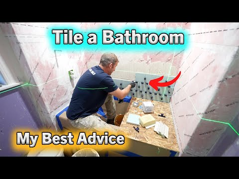 Video: Cum să începeți să puneți gresie în baie: flux de lucru, instrucțiuni și sfaturi profesionale