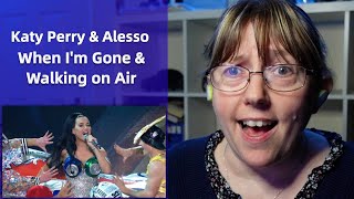 Vocal Coach Reacts to Katy Perry & Alesso 'When I'm Gone & Walking On Air Medley' LIVE