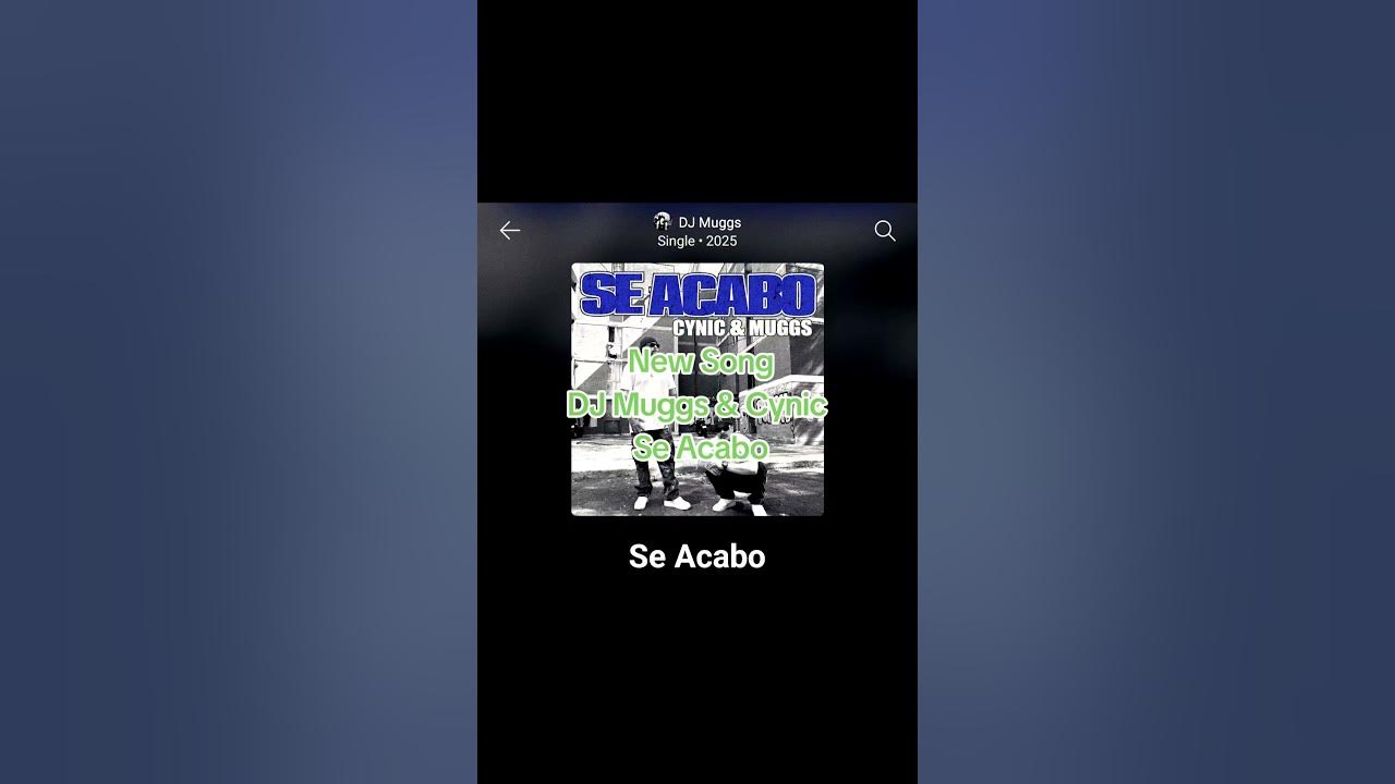DJ Muggs & Cynic Se Acabo Meinung zum neuen Track? #hiphop #djmuggs #cynic #seacabo