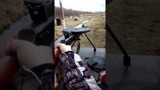 Стрельба из пулемёта Дегтярёва (огражданеного)