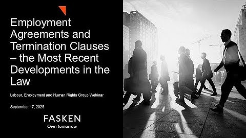 Employment Agreements and Termination Clauses - September 17, 2025