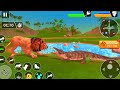 Lion Games Family Simulator 3D | Lion Jungle King - Android GamePlay - Animal Games 
