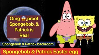 #395 unbelievable ,SpongeBob & Patrick is real? in google earth & google maps backroom