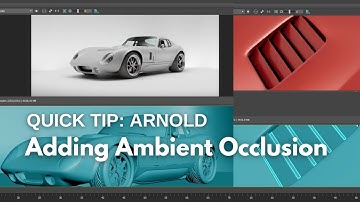 Quick Tip: Try Ambient Occlusion it will give you better results! - Arnold Render