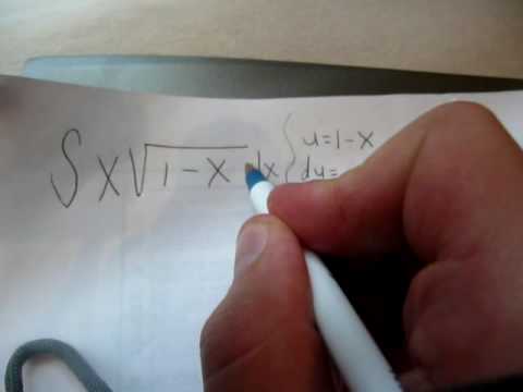 Integration by Double Substitution - YouTube