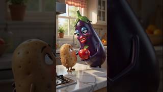 The Potato Who Refused Fake Love #usa #3d #animation #viral #video #cartoon #yutubeshorts