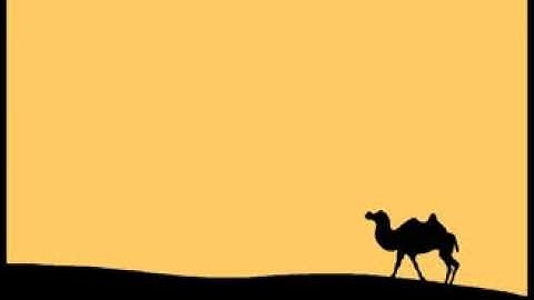 Camel Walk Cycle Animation Muybridge Flash