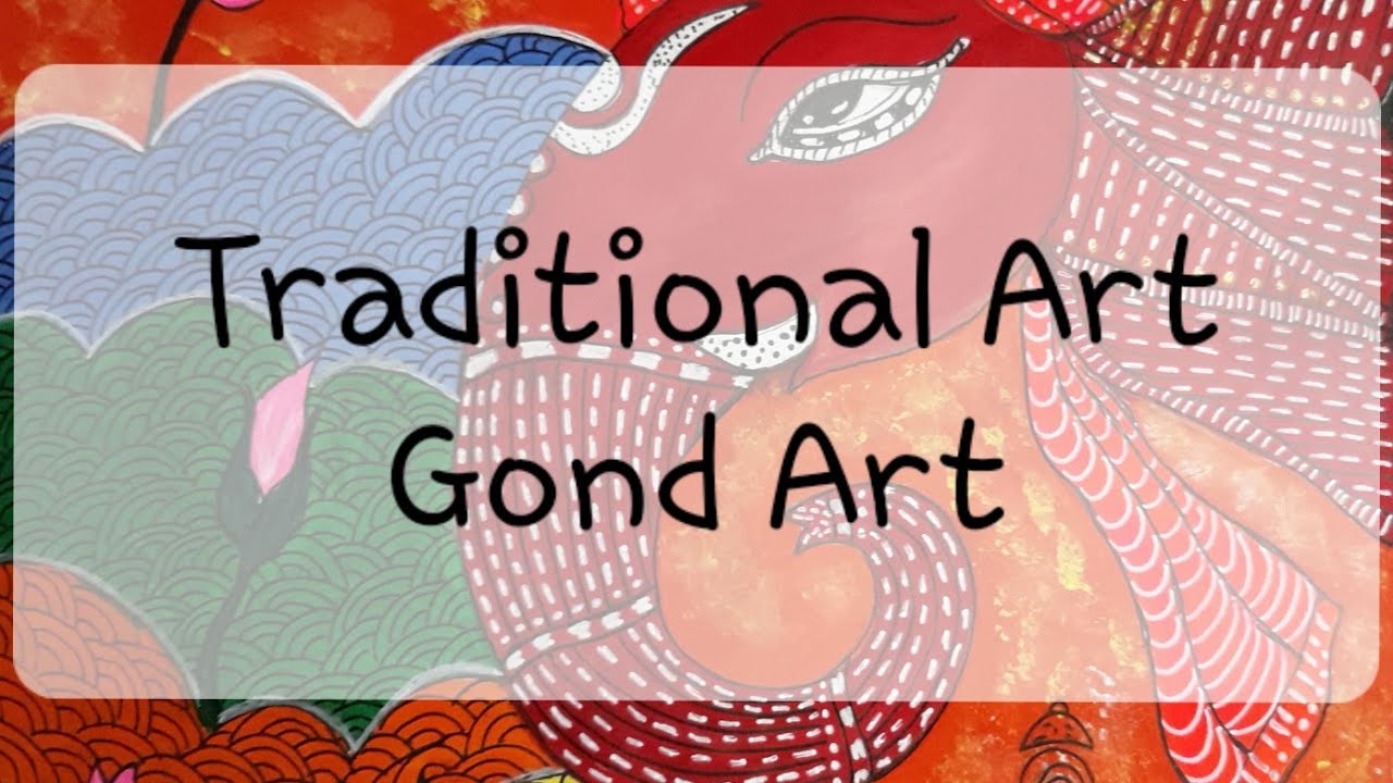 Lord Ganesha : Gond Art| Traditional Art Form|Ganesha Chaturthi|Folk Art