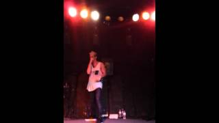 Aaron Carter performing "Screwed Up" in Ithaca, NY