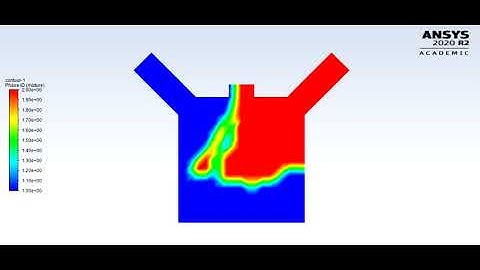 Multiphase Simulation: Water & Oil Mixing in ANSYS FLUENT #MultiphaseSimulation #FluidDynamics