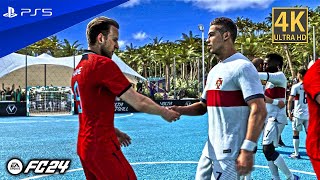 FC 24 Volta - Portugal Vs England | Penalty Shootout | Ronaldo Vs Kane - 4K