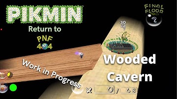 Pikmin Return to PNF 404 - Wooded Cavern (Work in progress)
