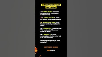 THE FBI LIE DETECTION METHOD: 3 Microexpressions That Expose Deception...