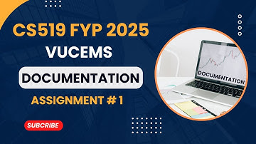 CS519 FYP 2025 | Virtual University Campus Event Management System (VUCEMS) | Documentation