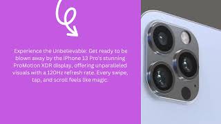 Unveil the Power of Innovation with iPhone 13 Pro