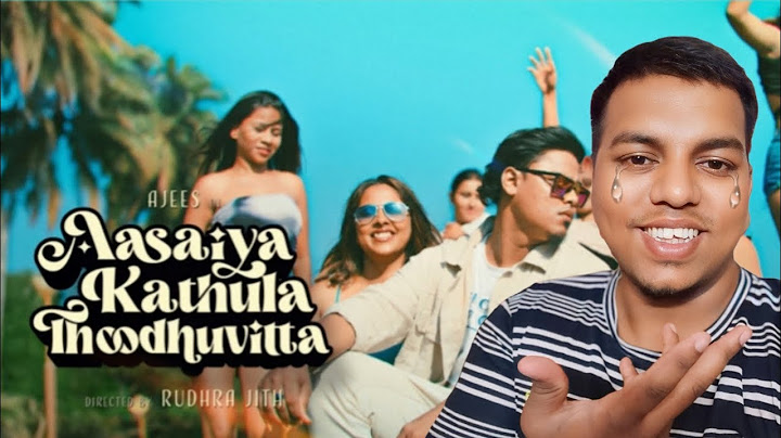 Aasaiya Kaathula thudhuvitta video song Reaction | break up ragam | Ajees #ajees__official